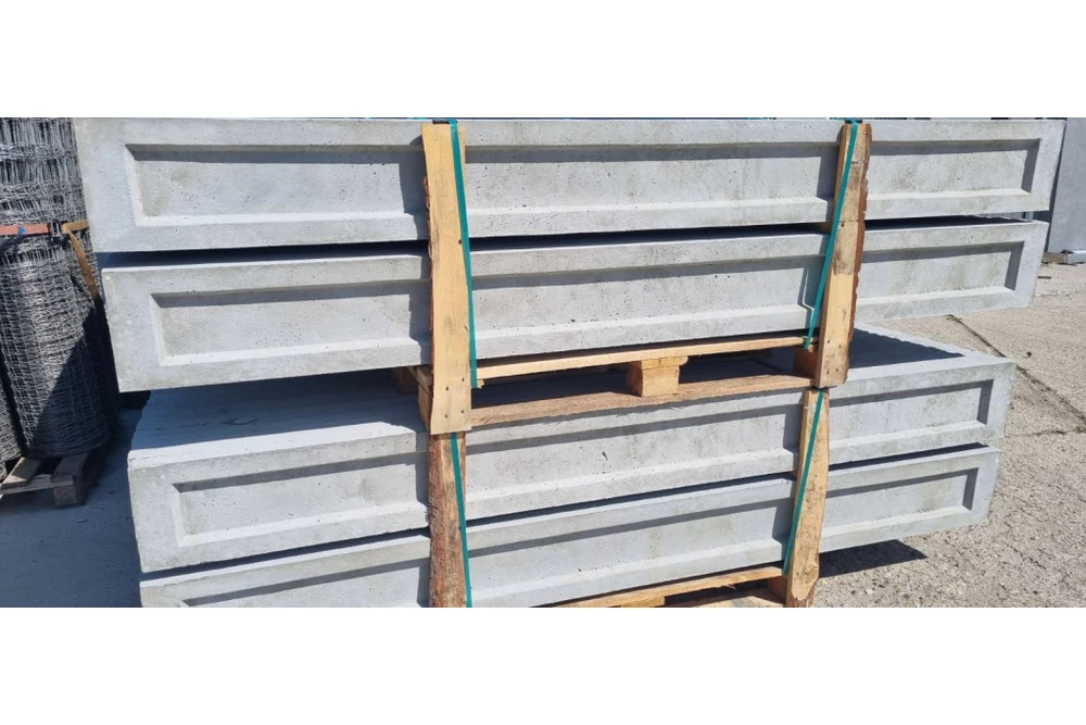 Kép 2/2 - Kerítéshez betonelem panel (2390X200X50 MM)