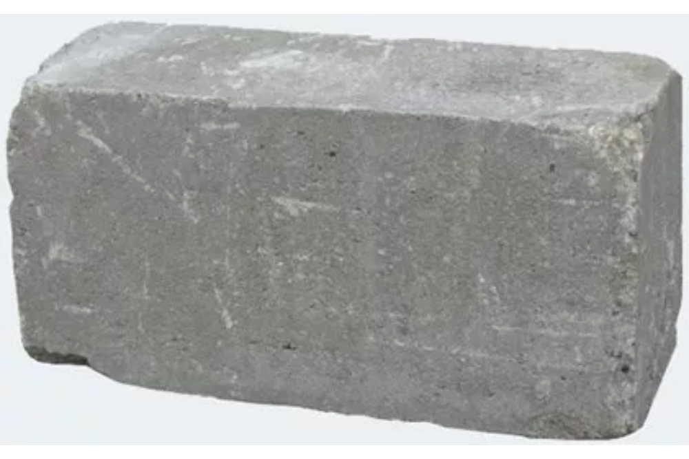 Kép 1/2 - Antik építőkő, szürke, betonepag (40 x 20 x 15 cm)