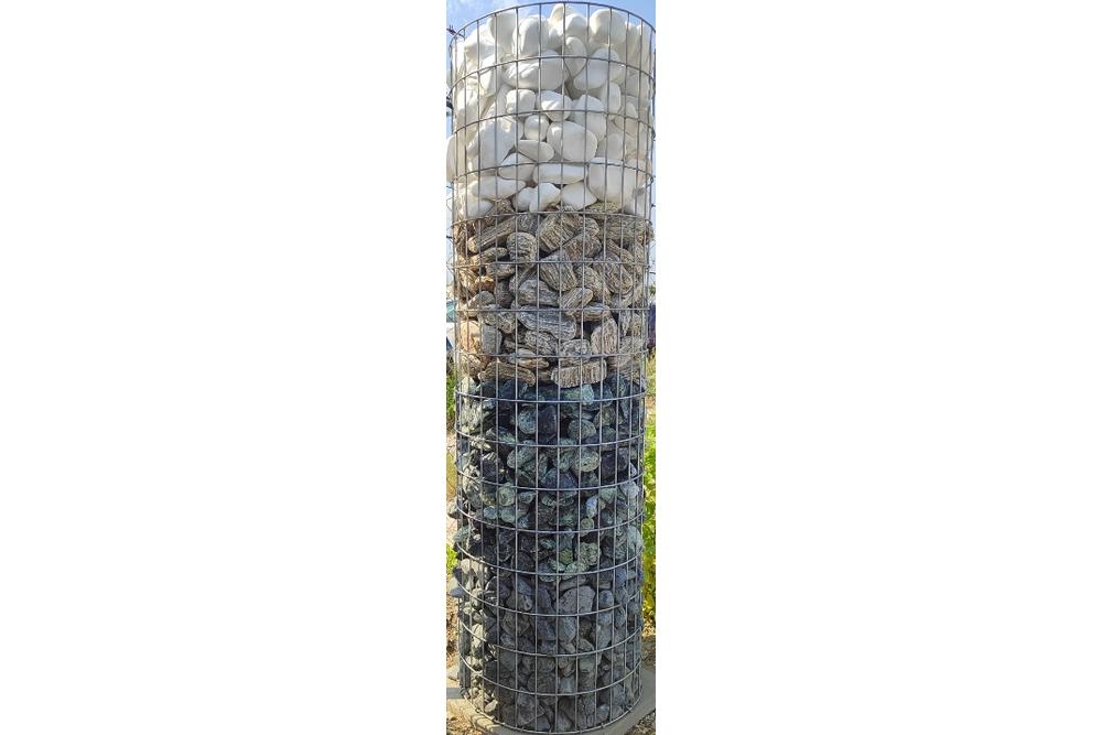 Gabion Henger Oszlop, szürke (500 x 1630 mm) Gabion Henger Oszlop, szürke (500 x 1630 mm)