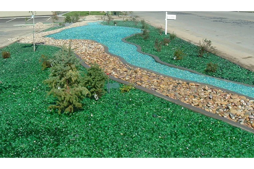 Kép 17/24 - OCEAN BLUE ÜVEGSZIKLA, ÓCEÁN KÉK (8-15 CM) (1000 KG)