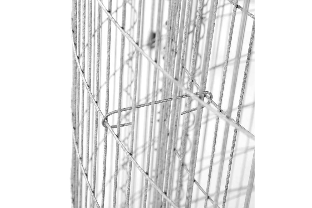 Gabion Horganyzott Virágtartó duplafalú (henger) (320 mm - 490 mm) Gabion Horganyzott Virágtartó duplafalú (henger) (320 mm - 490 mm)