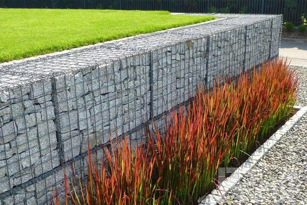 Gabion Kosár, szürke (3000 x 1000 x 500 mm) Gabion Kosár, szürke (3000 x 1000 x 500 mm)