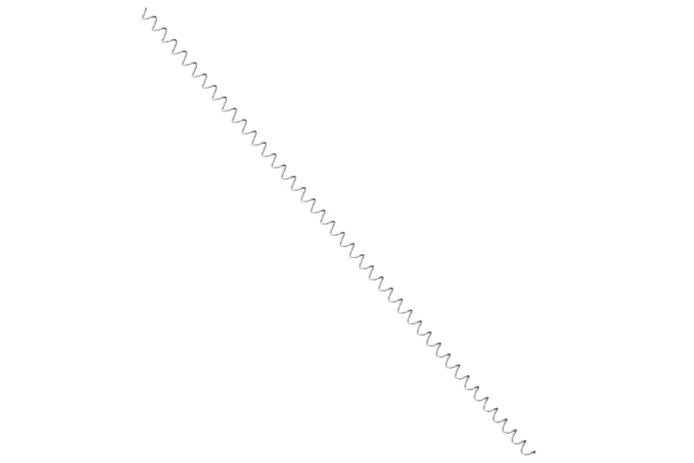 Kép 2/3 - Gabion spirál, szürke (100 cm)