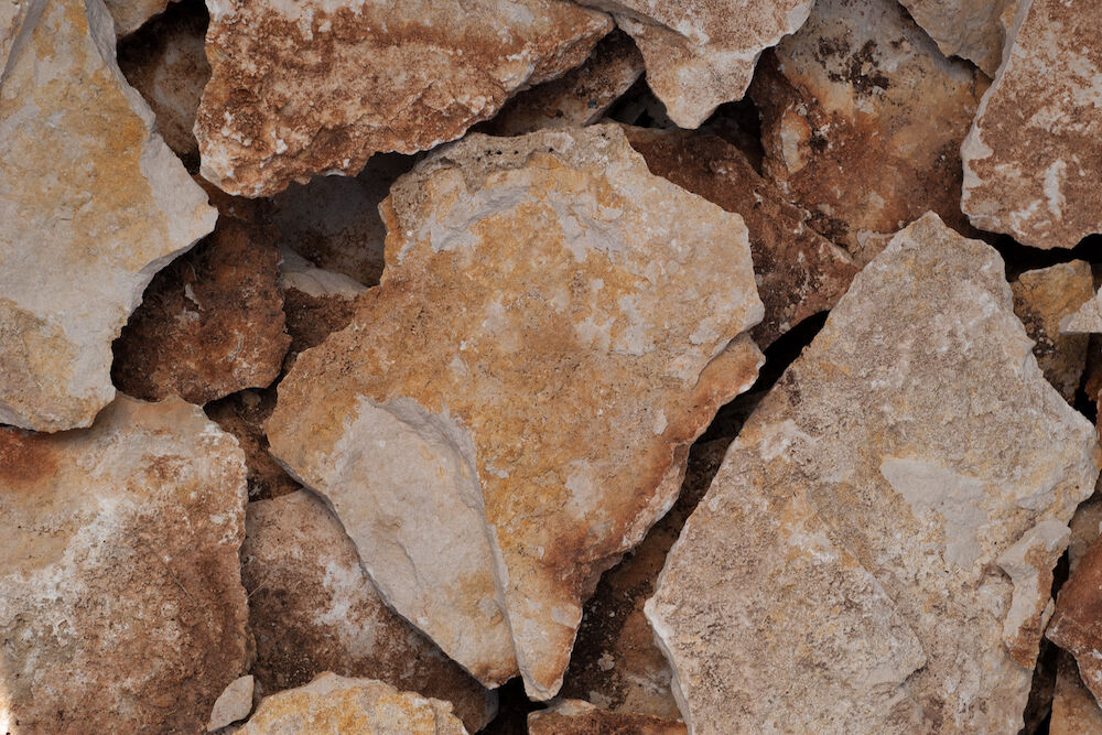 bolgár rusztikus kő fehér