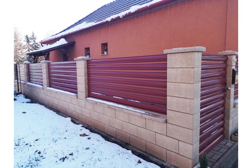 T15 DAKO HILL ÍVES ACÉL KERÍTÉSLÉC, fényes, antracitszürke (RAL 7016), zensteel (1500 x 110 x 0,40 - 0,55 mm) KÉTOLDALAS T15 DAKO HILL ÍVES ACÉL KERÍTÉSLÉC, fényes, antracitszürke (RAL 7016), zensteel (1500 x 110 x 0,40 - 0,55 mm) KÉTOLDALAS