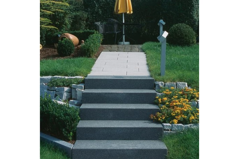 Kép 1/2 - Blokklépcső, antracit, semmelrock