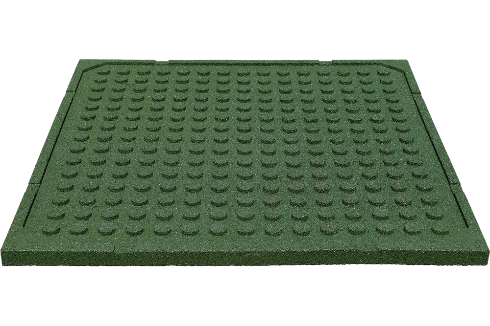 Kép 2/3 - GUMILAP, ZÖLD (3X100X100 CM)