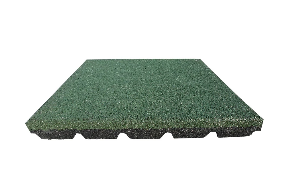 Kép 1/3 - GUMILAP, ZÖLD (6X50X50 CM)