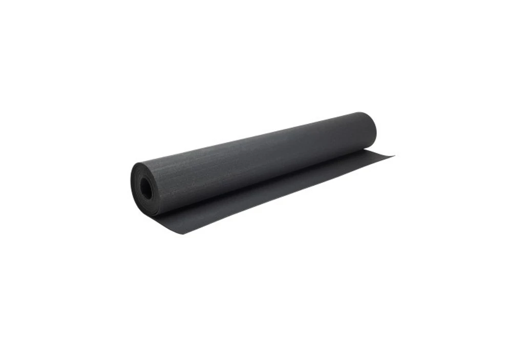 GUMILEMEZ FITNESS, FEKETE, 6MM VASTAG (1,25X5 M)