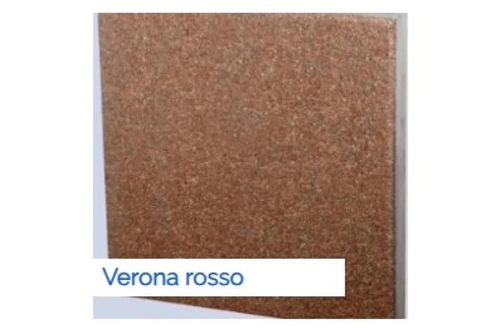 Kép 1/3 - Járdalap, mosott felületű, verona rosso, betonepag (40 x 40 x 5 cm)