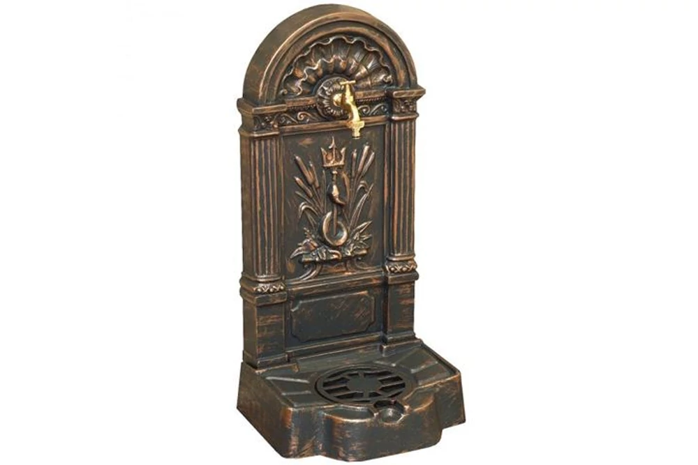 Kép 1/3 - Falikút álló, Firenze antikolt bronz
