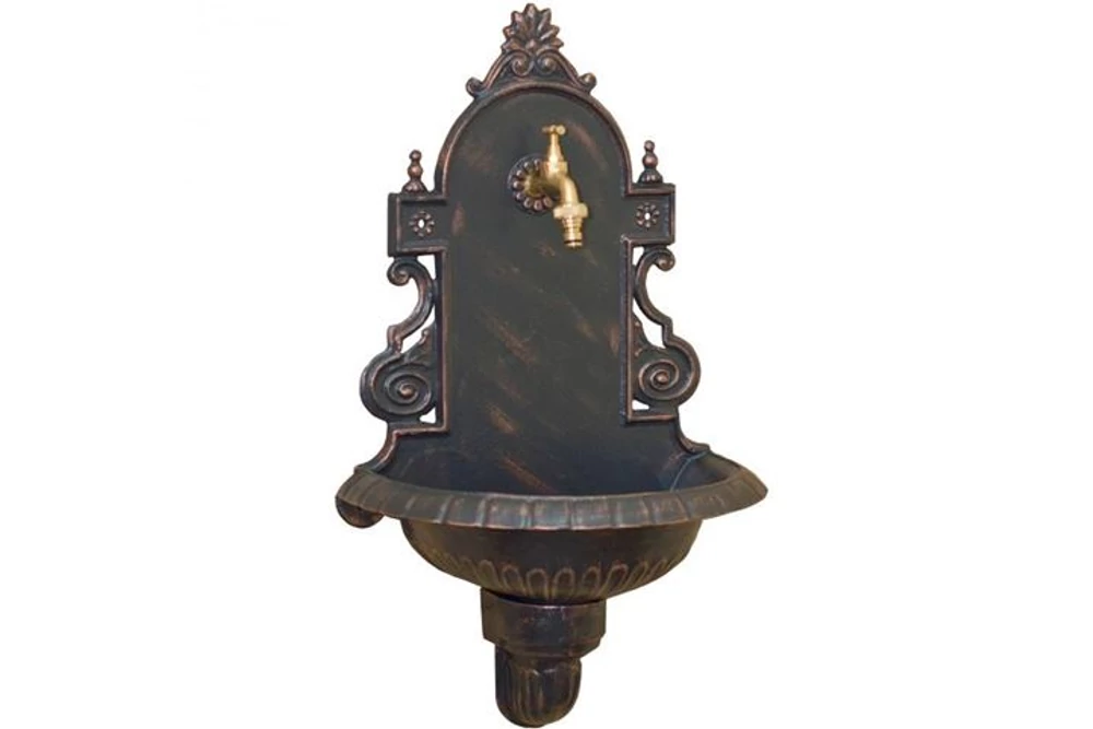 Kép 1/4 - Falikút Verona antikolt bronz