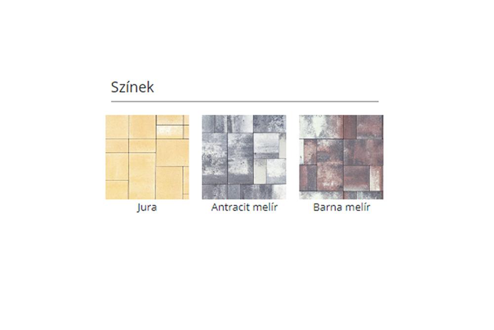 Lungo kombi térkő színek Lungo kombi térkő színek