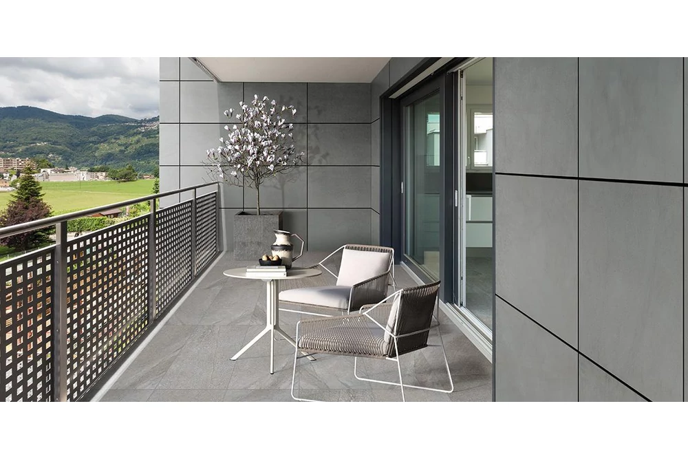 Kép 2/2 - ETNA KŐPORCELÁN LAPBURKOLAT/JÁRDALAP, LIGHT-GREY, BABÓ-KŐBURKOLATOK (40X80X2 CM)