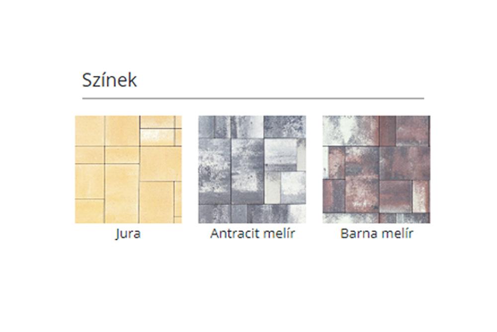 szín választék modern térkőből szín választék modern térkőből