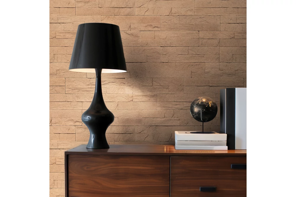 Kép 3/4 - CROMA COPPERSTONE MŰKŐ BEL ÉS KÜLTÉRI FALBURKOLAT,  TÉGLAVÖRÖS, BABÓ KŐBURKOLATOK (38X10X1-1,8 CM)