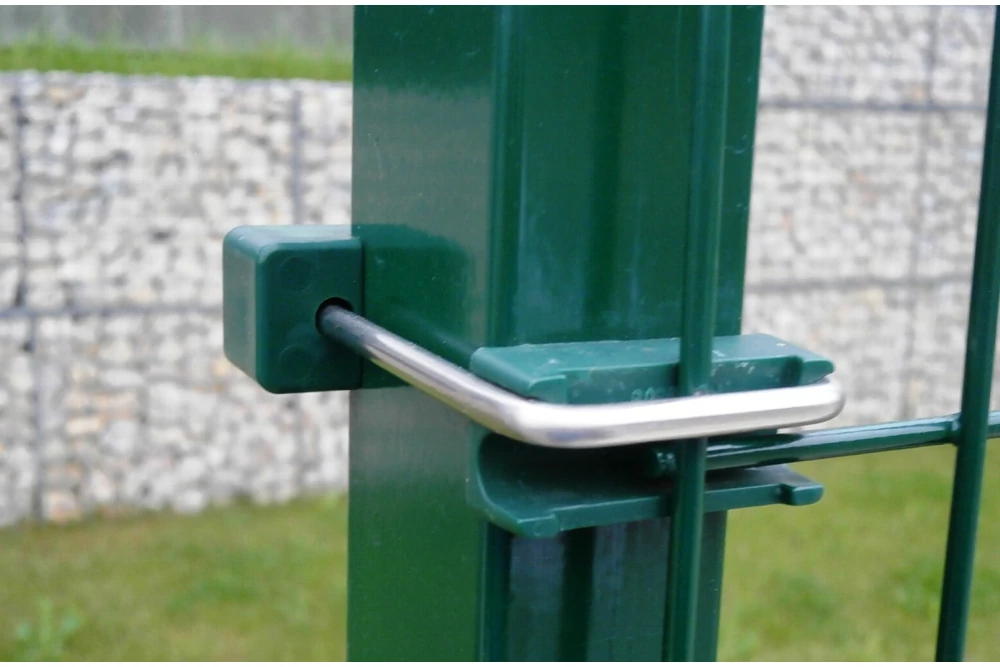 Kép 2/2 - Rozsdamentes rögzítő bilincs 60x40mm-es oszlophoz