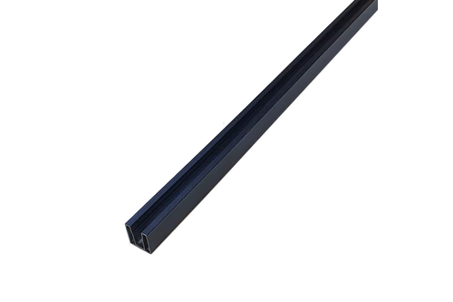 Alumínium záró profil fekete