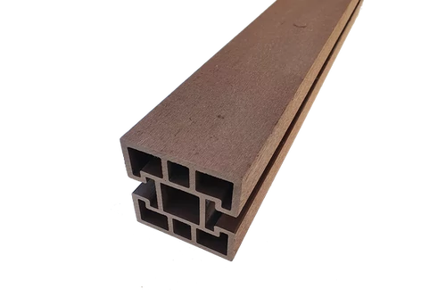 WPC kerítés oszlop barna