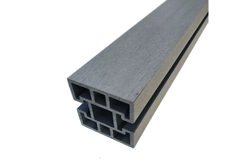 WPC kerítés oszlop világos antracit