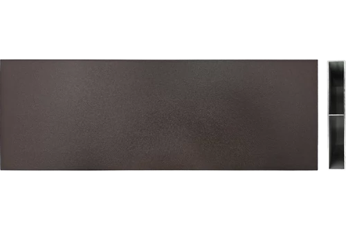 Standard alumínium kerítés barna színben