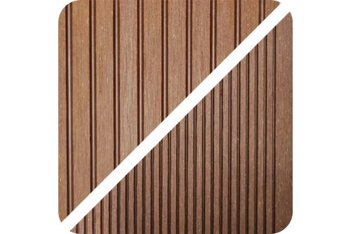 WPC kerítés bordázott natúr tölgy 2,9m