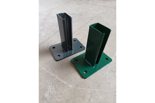 Ledűbelezhető  festett fém talp