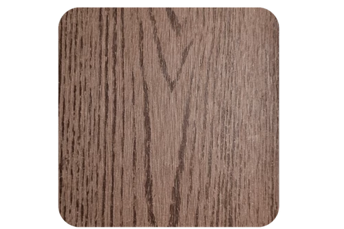 WPC kerítés faerezetes barna 5,8m 