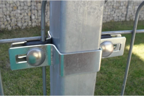 Kerítés rögzítő bilincs 60x40mm-es oszlophoz – köztes