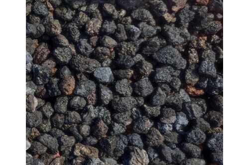 Láva Tufa Zúzalék, Fekete (10-15 mm) (10 kg)