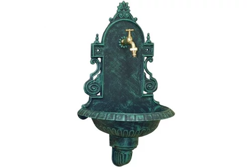 Falikút Verona antikolt zöld