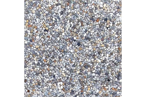 Picola Lapburkolat, mosott, világosszürke, semmelrock 