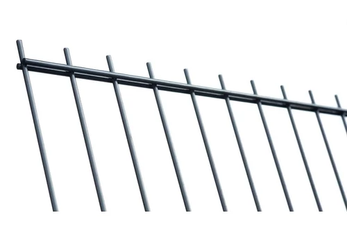 Duplaszálas horganyzott kerítéselem (2506x1230 MM) (6/6/5-200X51MM)