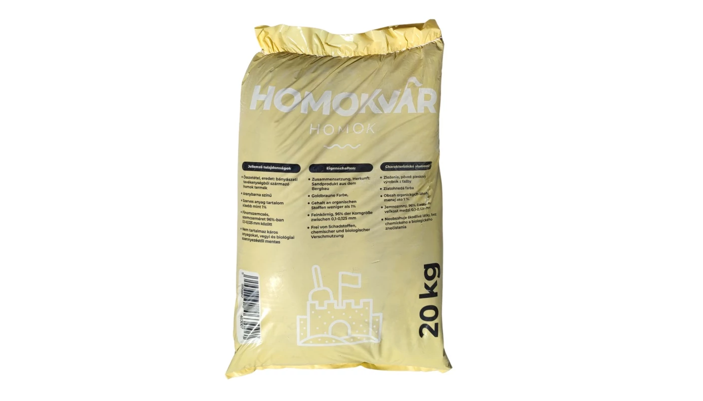 ARANYBARNA HOMOK (20 KG)