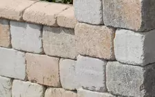 Tegula Falkő antik, kagylómész univerzális kő
