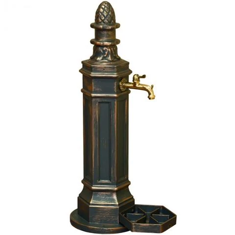FALIKÚT, ÁLLÓ, ROMA, ANTIKOLT, BRONZ (32X48X98 CM)