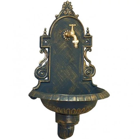 FALIKÚT, VERONA, ANTIKOLT, ARANY (39X24X66 CM)