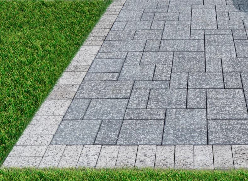 ELEGANTE GRÁNITKŐ KOMBI TÉRKŐ, OBSZIDIÁN, BARABÁS (25 X VEGYES X 6 CM)