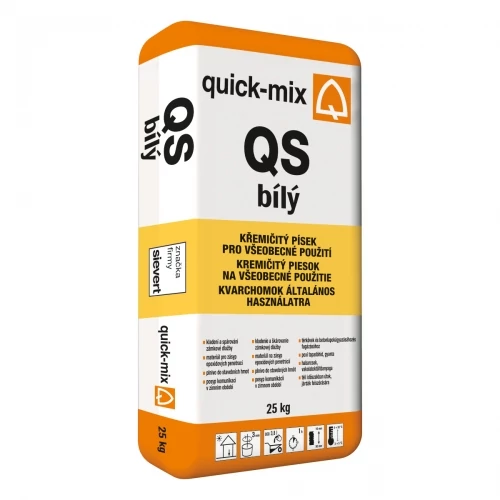 QS KVARCHOMOK, FEHÉR, QUICK-MIX  (25 KG)