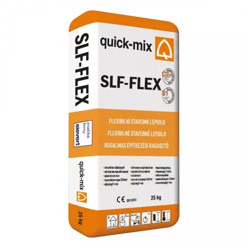 SLF-FLEX építési ragasztó, szürke, quick-mix (25 kg)