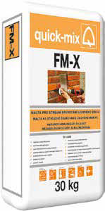 FM-X Fugázó, szürke, quick-mix (30 kg)