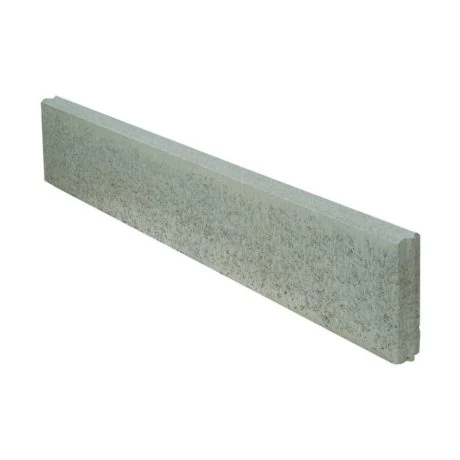 KERTI ÉS JÁRDASZEGÉLY, SZÜRKE, SEMMELROCK (100X20X5 CM)